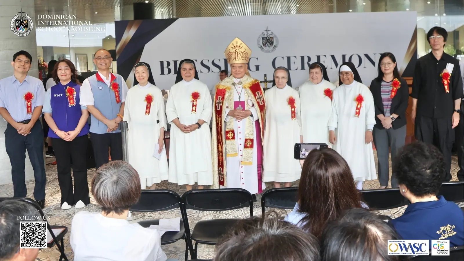 Blessing and ribbon cutting of the new DISK building, photograph 1 of 38
