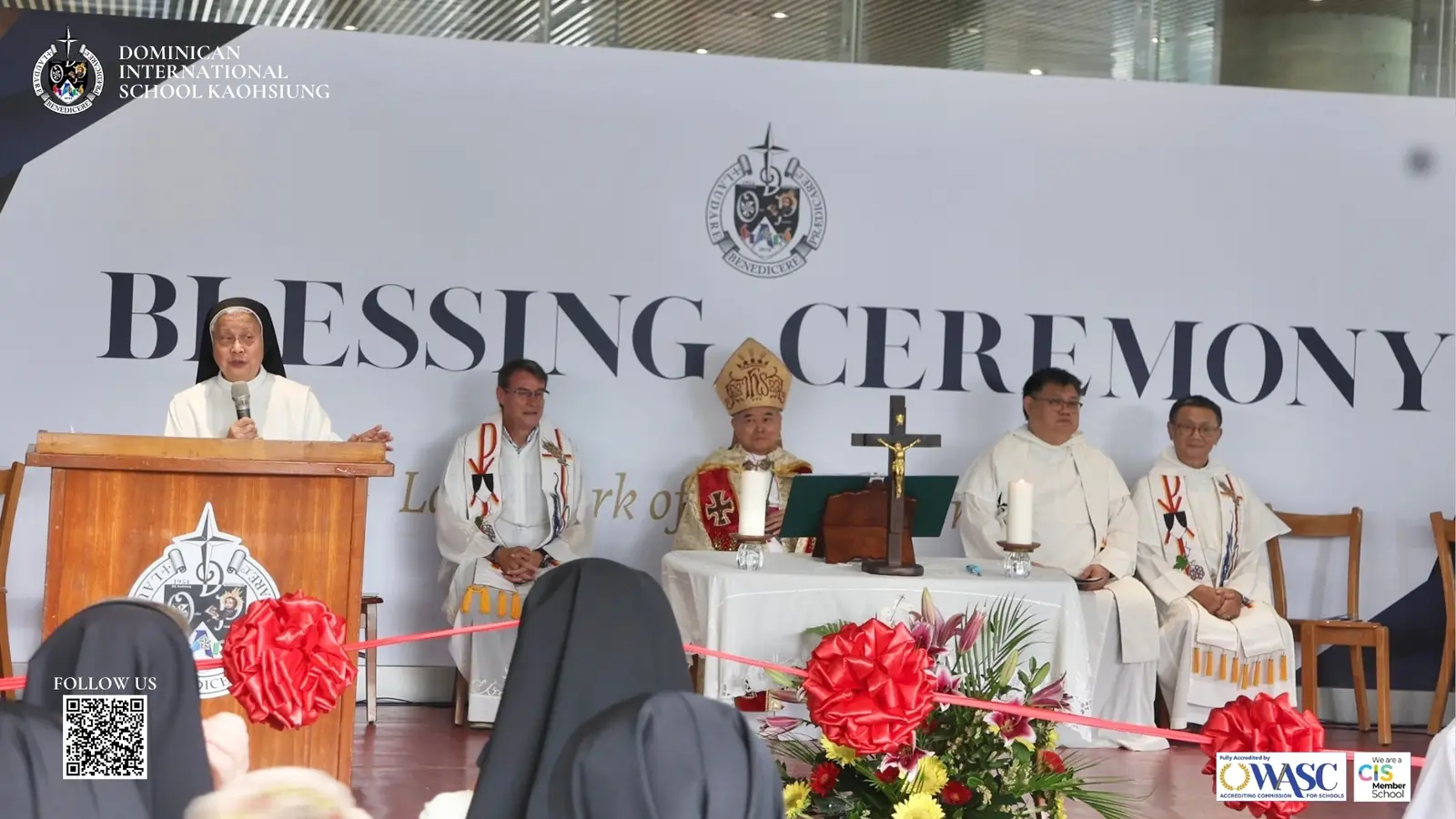 Blessing and ribbon cutting of the new DISK building, photograph 3 of 38