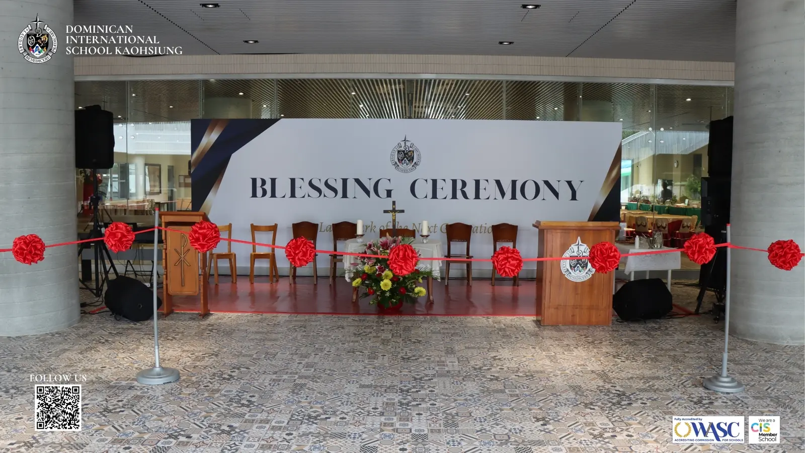 Blessing and ribbon cutting of the new DISK building, photograph 33 of 38